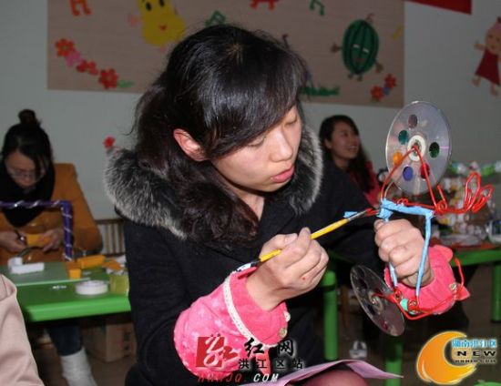 懷化洪江區(qū)幸福幼兒園手工制作大賽精彩紛呈，創(chuàng)意無限
